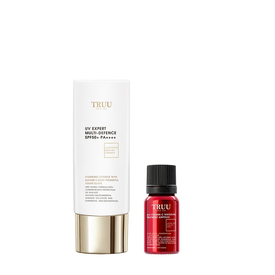 TRUU UV Expert Multi-Defence Aqua Fluid + Whitening Ampoule