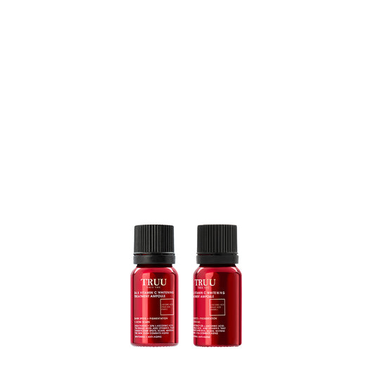 TRUU 24.5 Vitamin C Whitening Treatment Ampoule Bundle Set