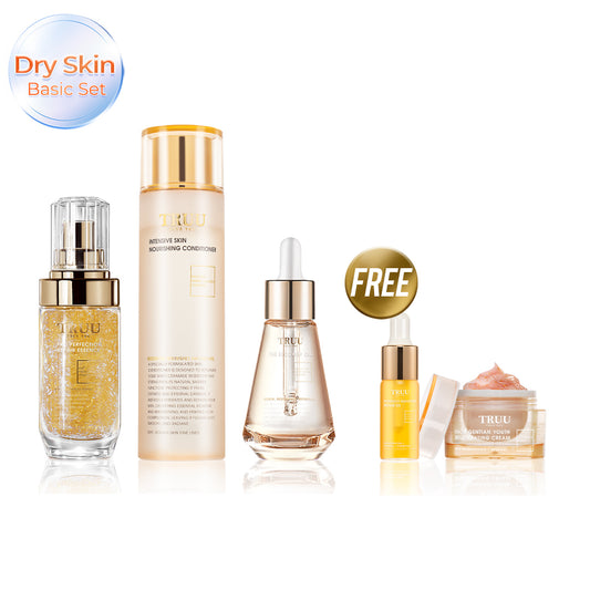 TRUU Intensive Skin Nourishing Conditioner + Repair Essence + The Recovery Oil【FREE】Youth Cream -10g + Intensive Moisture Repair Oil -5g