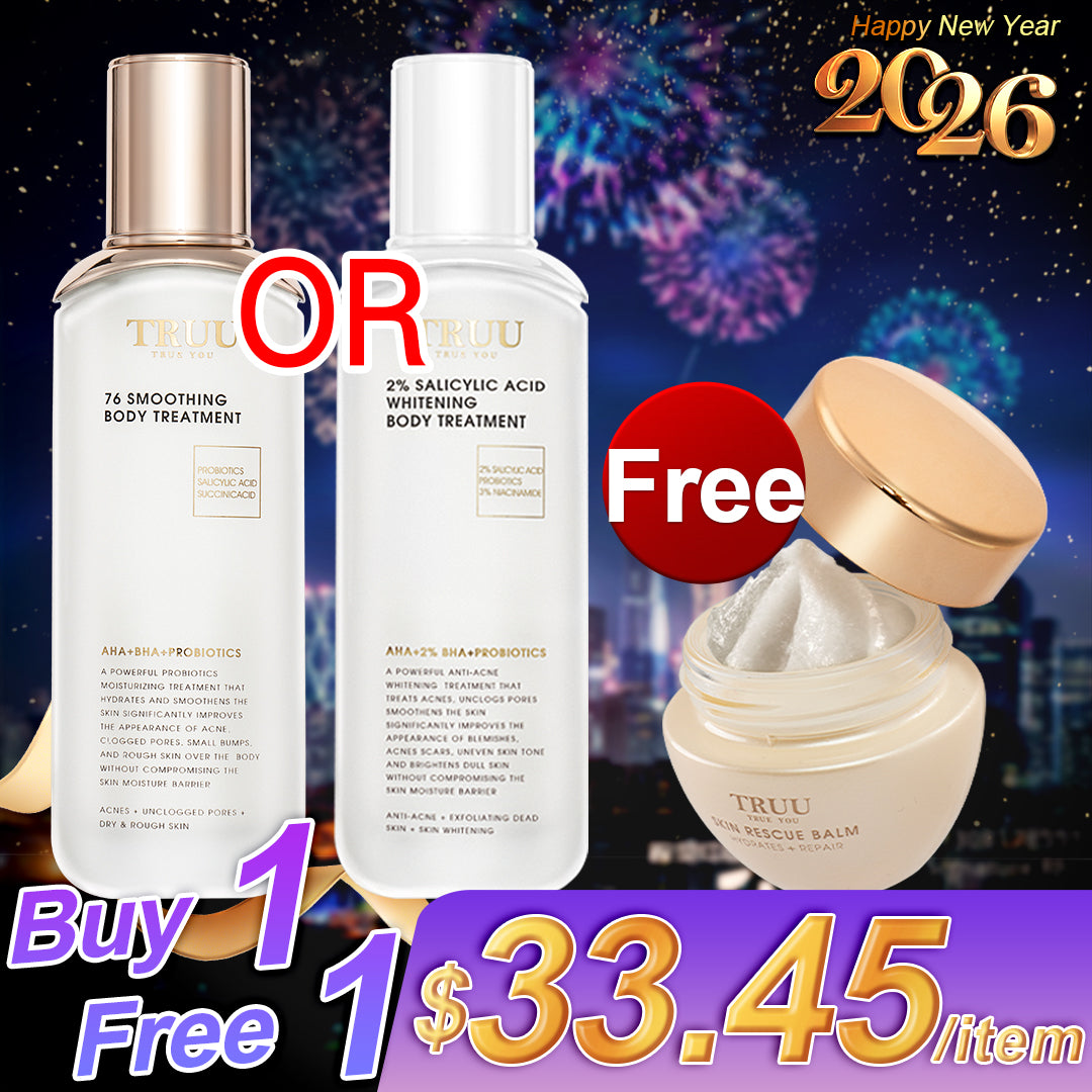 TRUU 76 Smoothing Body Treatment / 2% Salicylic Acid Whitening Body Treatment (Pick One)