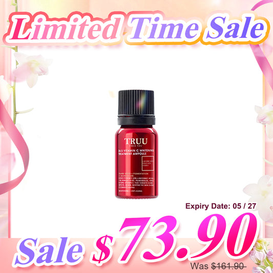 TRUU 24.5 Vitamin C Whitening Treatment Ampoule -10ml (Expiry on 04/27 & 05/27)