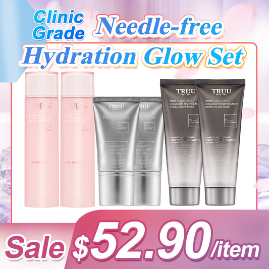 TRUU 童 胶原再生水光面膜 + PDRN 鲑鱼干细胞修护霜