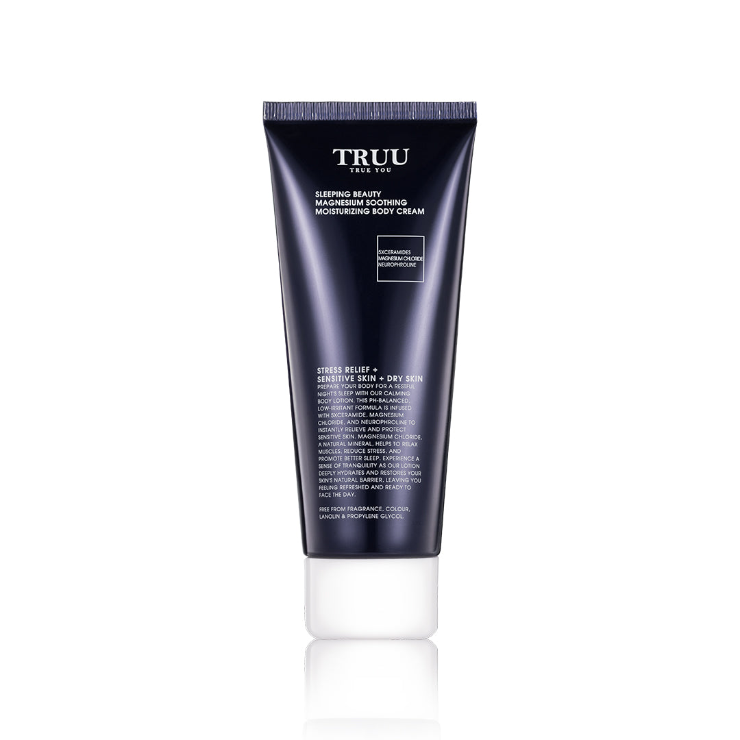 TRUU Sleeping Beauty Magnesium Soothing Moisturizing Body Cream - 100ml | Add-on Deal