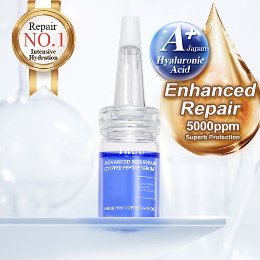 TRUU Advanced Skin Repair Copper Peptide Serum -7ml Travel Size (Expiry on 12/26)