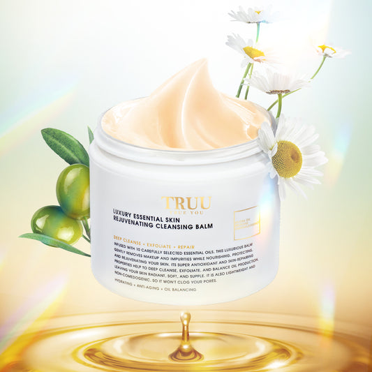 TRUU Luxury Essential Skin Rejuvenating Cleansing Balm【Free】Skin Rejuvenating Cleansing Balm -30ml Travel Size