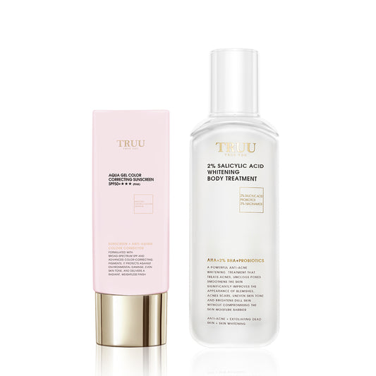 TRUU Aqua Gel 色彩修正防晒霜 SPF50+★★★(3 种颜色)-50ml