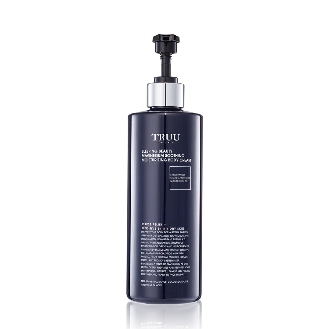 TRUU Sleeping Beauty Magnesium Soothing Moisturizing Body Cream