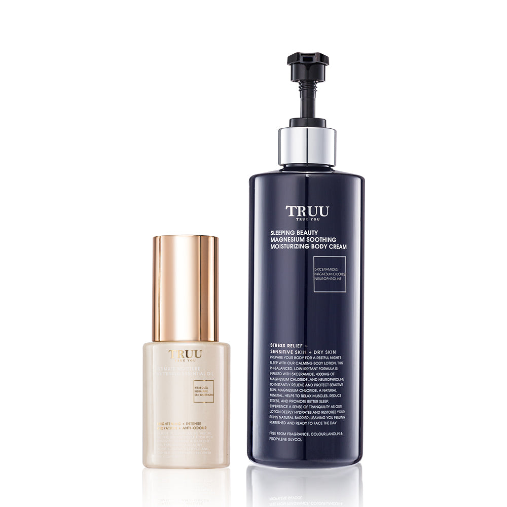 Set Bundle Minyak Serum Pemutih & Menegangkan Wanita TRUU