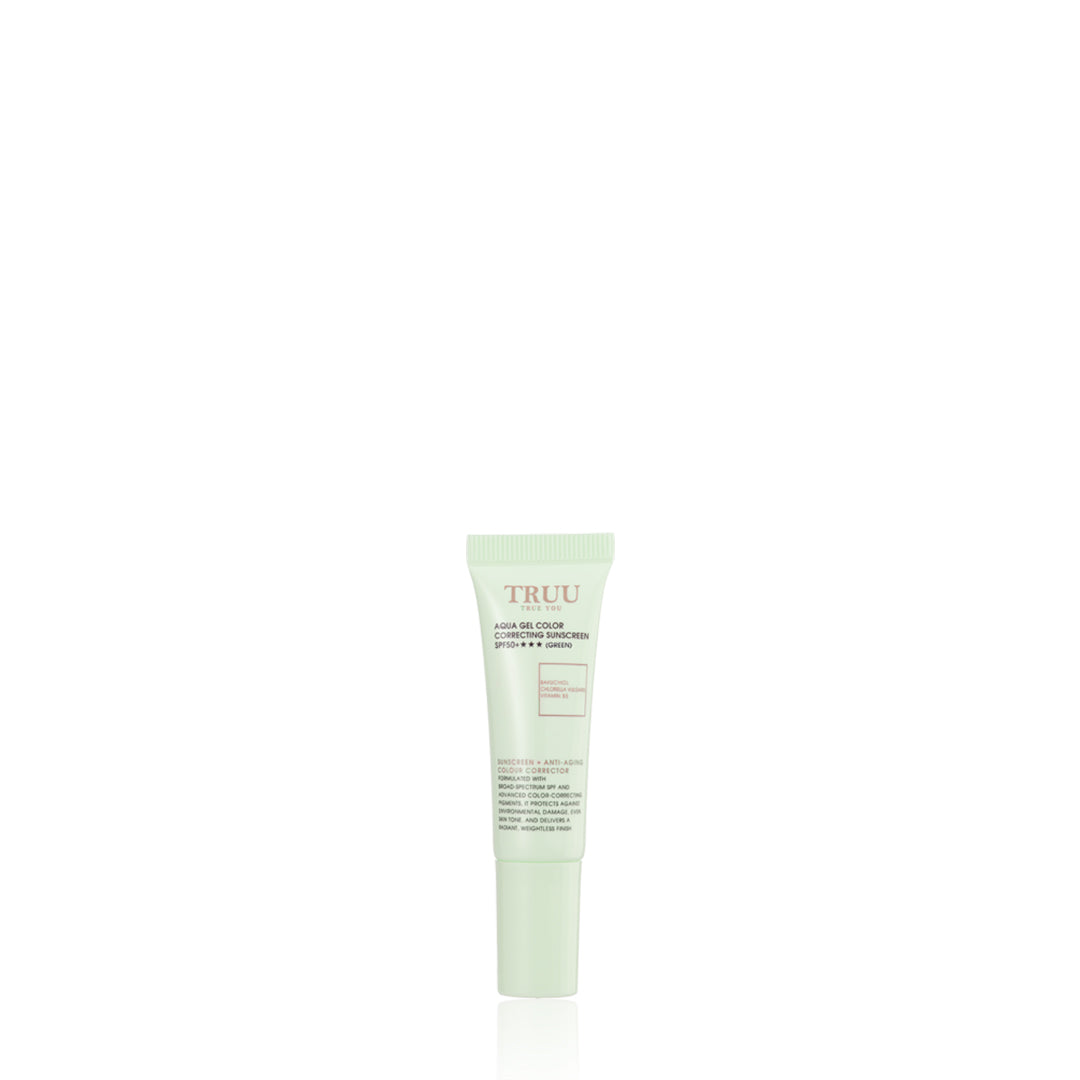 TRUU Aqua Gel Color Correcting Sunscreen SPF50+★★★ (3 colors) -10ML