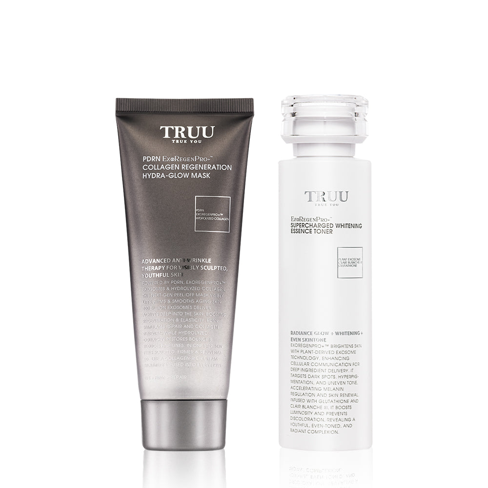 TRUU Collagen Regeneration Hydra-Glow Mask + 5 types of Essence (Pick One)