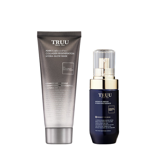 TRUU Collagen Regeneration Hydra-Glow Mask + Essence Pick One