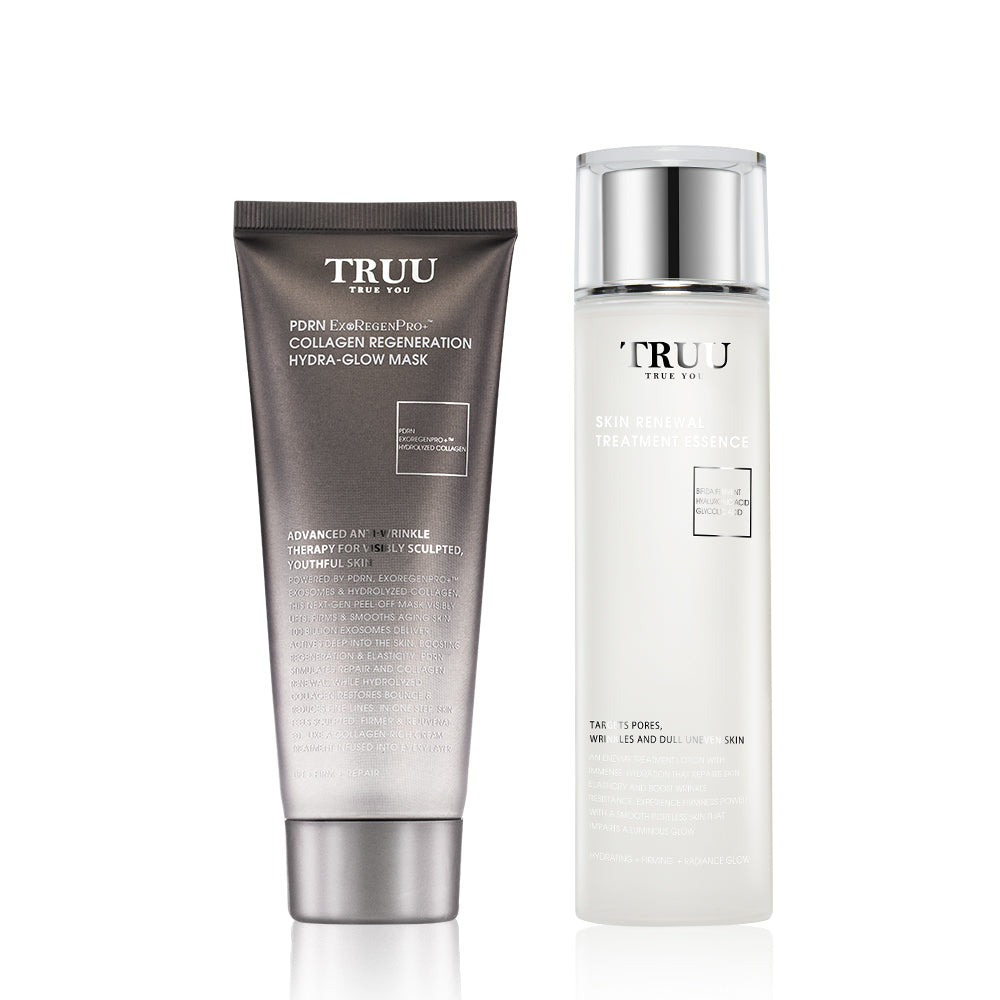 TRUU Collagen Regeneration Hydra-Glow Mask + Six types of Essence Pick One