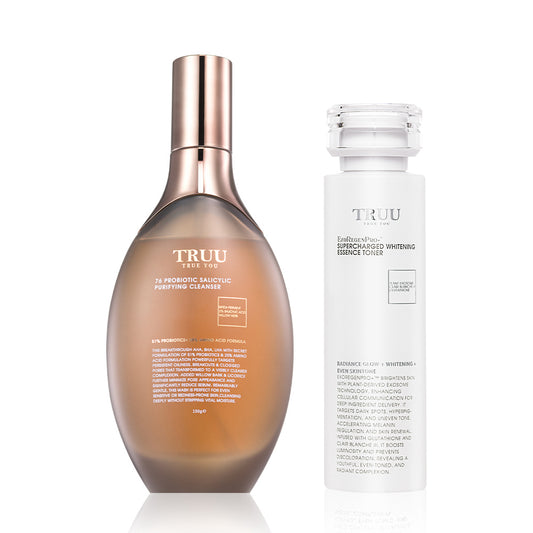 TRUU 76 Probiotic Salicylic Purifying Cleanser + Six types of Toner (Pick one)