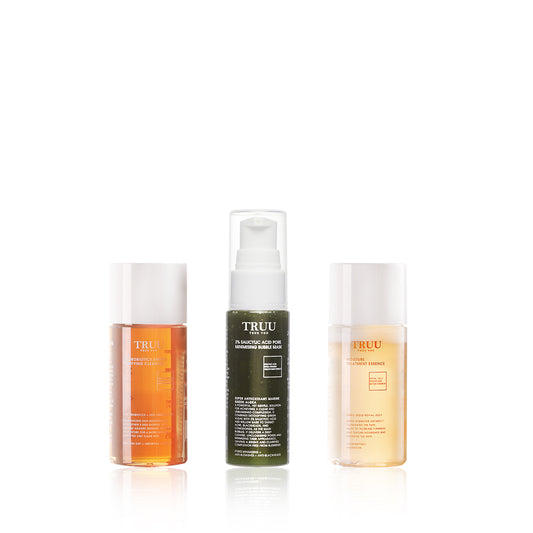 TRUU 76 Cleanser -30g + Treatment Essence -30ml + (Bubble Mask -30ml) Pick one