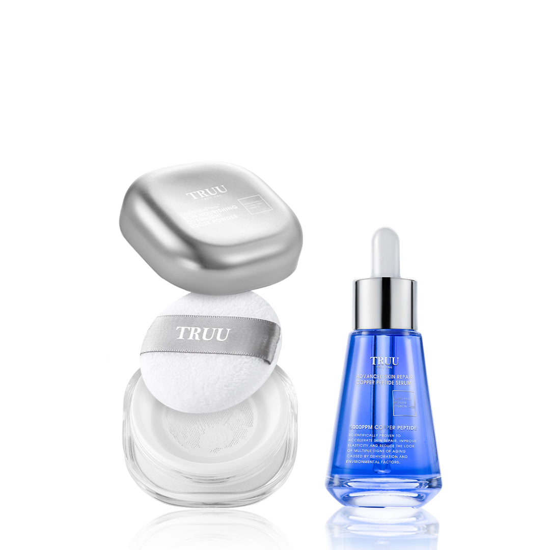 TRUU ExoRegenPro+™ Skin-Nourishing Overnight Loose Powder + 3 types of Essence (Pick One)