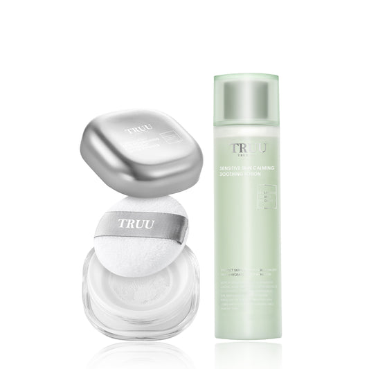 TRUU ExoRegenPro+™ Skin-Nourishing Overnight Loose Powder + 7 types of Toner (Pick One)