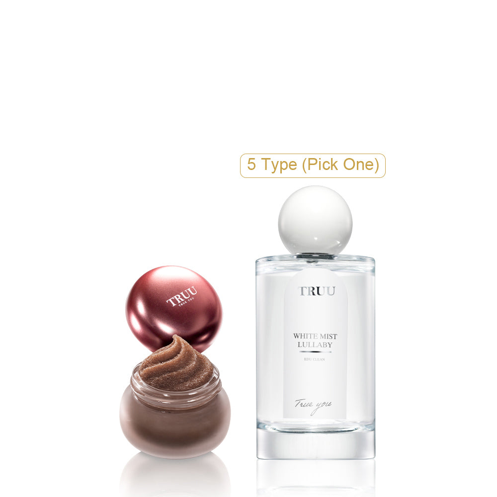 TRUU Cranberry Blush Lip Scrub + (Serenity Realm) Pick One (PREORDER End July)