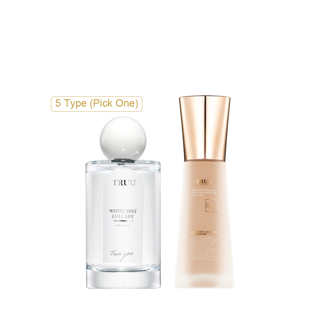 TRUU Serenity Realm (Pick One) + Ultra Luxe Royal Jelly Tinted Skin Perfector SPF50★★★