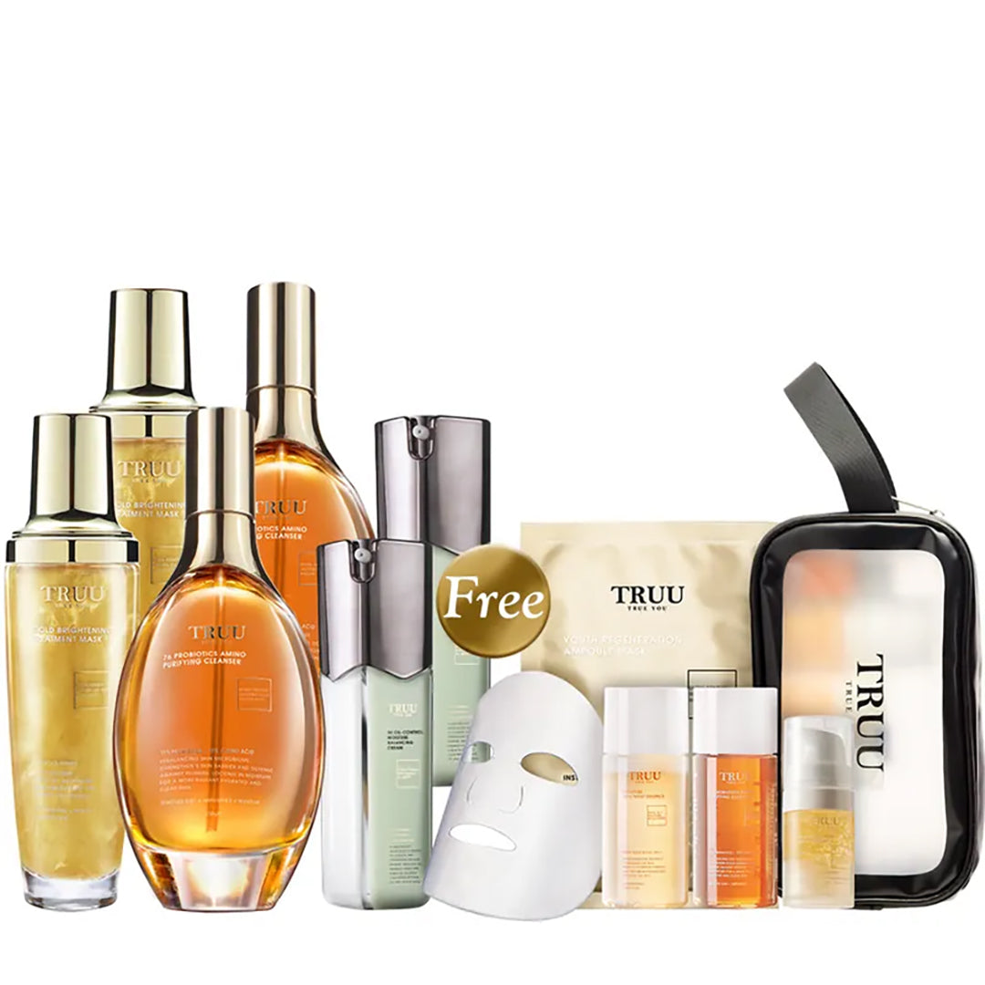 TRUU 99 Oil-Control Moisture Balancing Cream Bundle Set