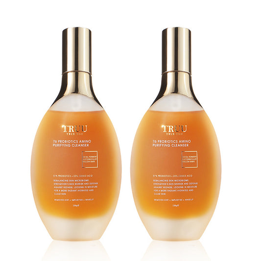 TRUU 76 Probiotics Amino Purifying Cleanser x2