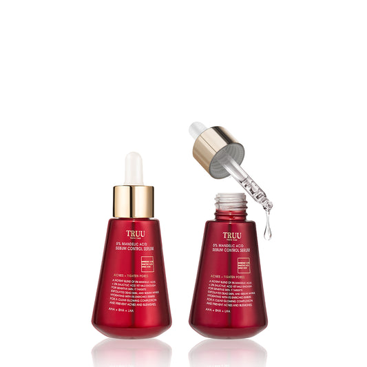 TRUU 5% Mandelic Acid Sebum Control Serum Bundle Set