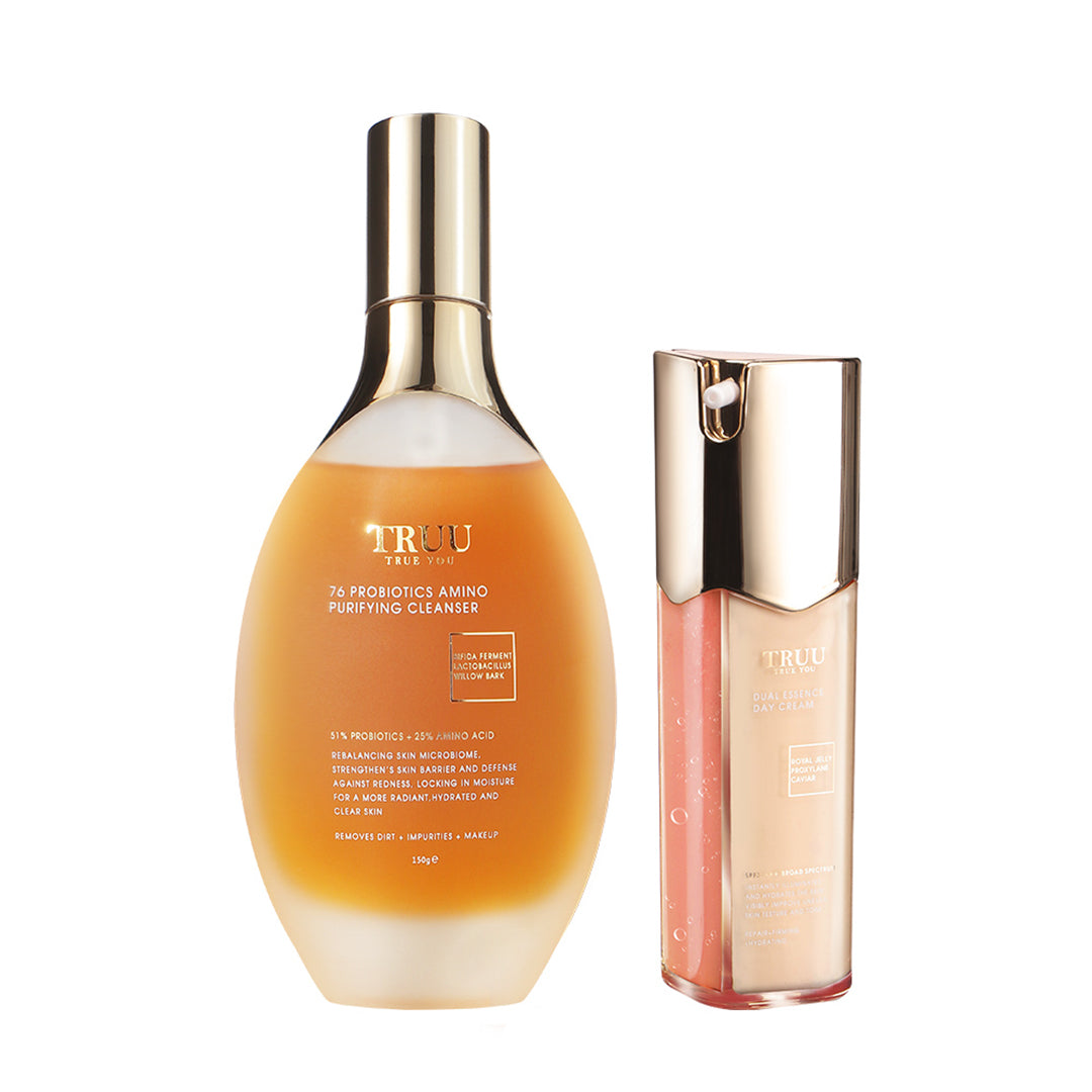 TRUU 双效精华蜂王浆日霜 SPF35★★ 套装