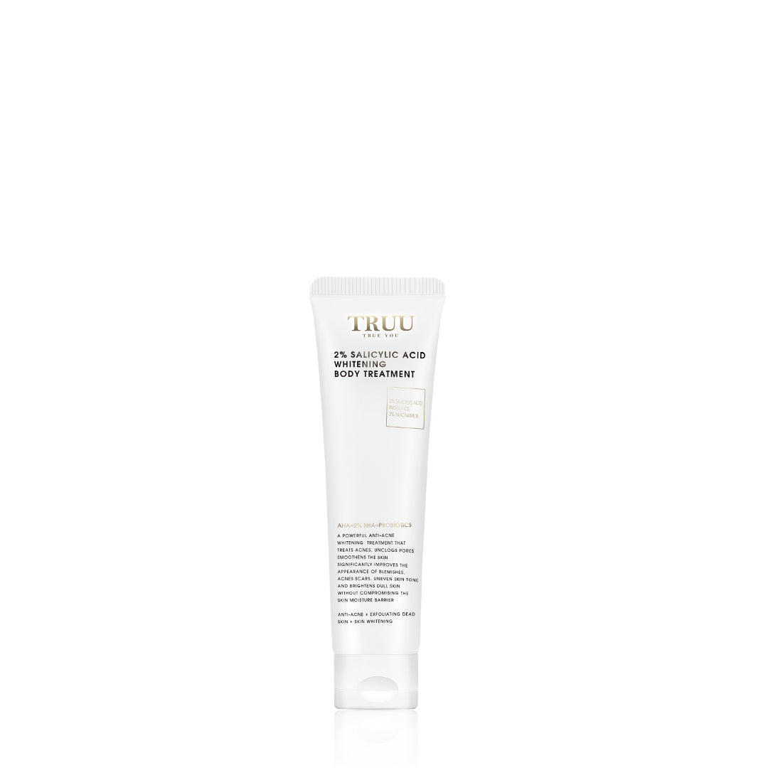 TRUU 2% Salicylic Acid Whitening Body Treatment-30ML Travel Size