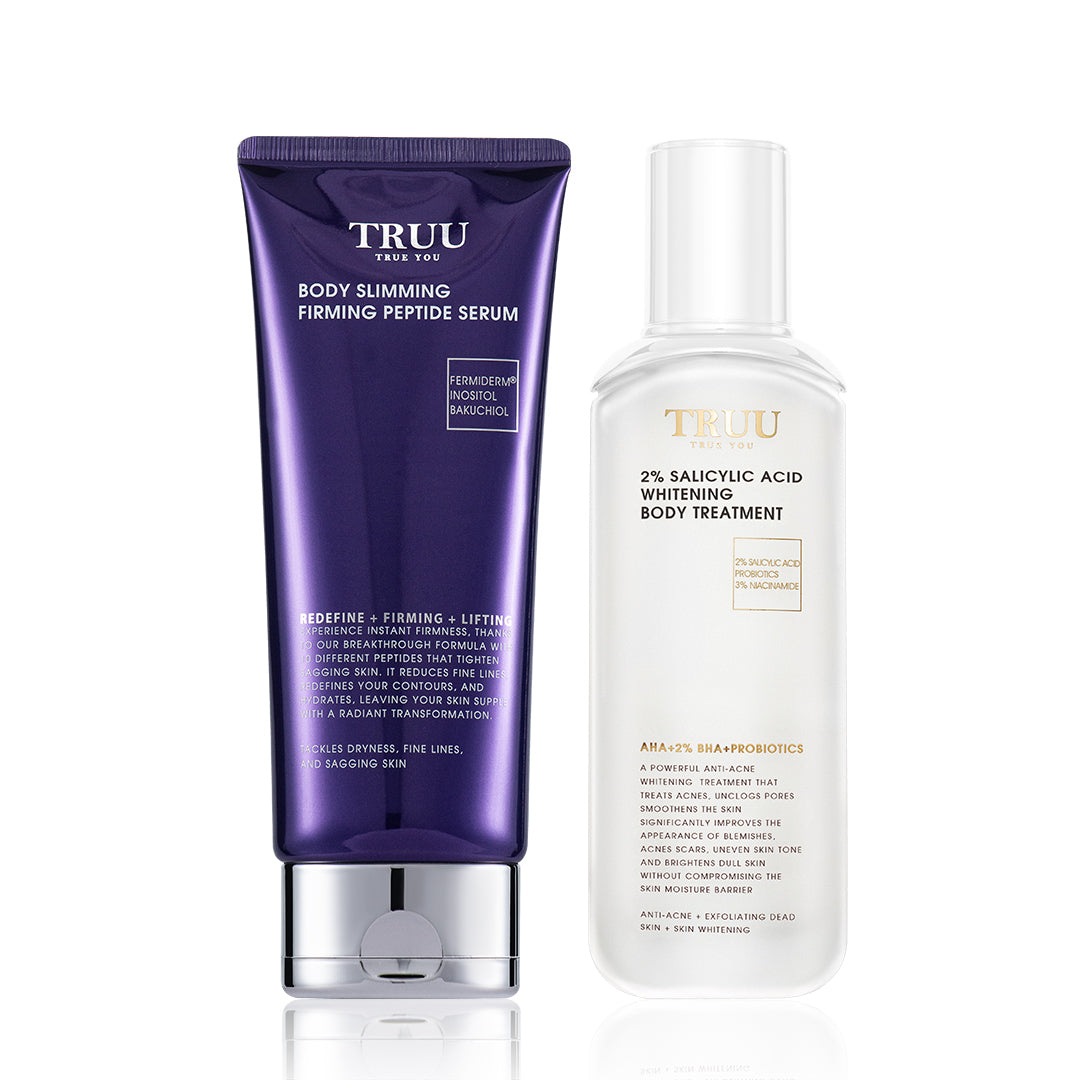 TRUU Body Slimming Firming Peptide Serum Bundle Set