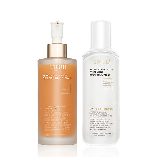 TRUU 76 Probiotics Amino Purifying Feminine Wash + Body Treatment (Pick One)