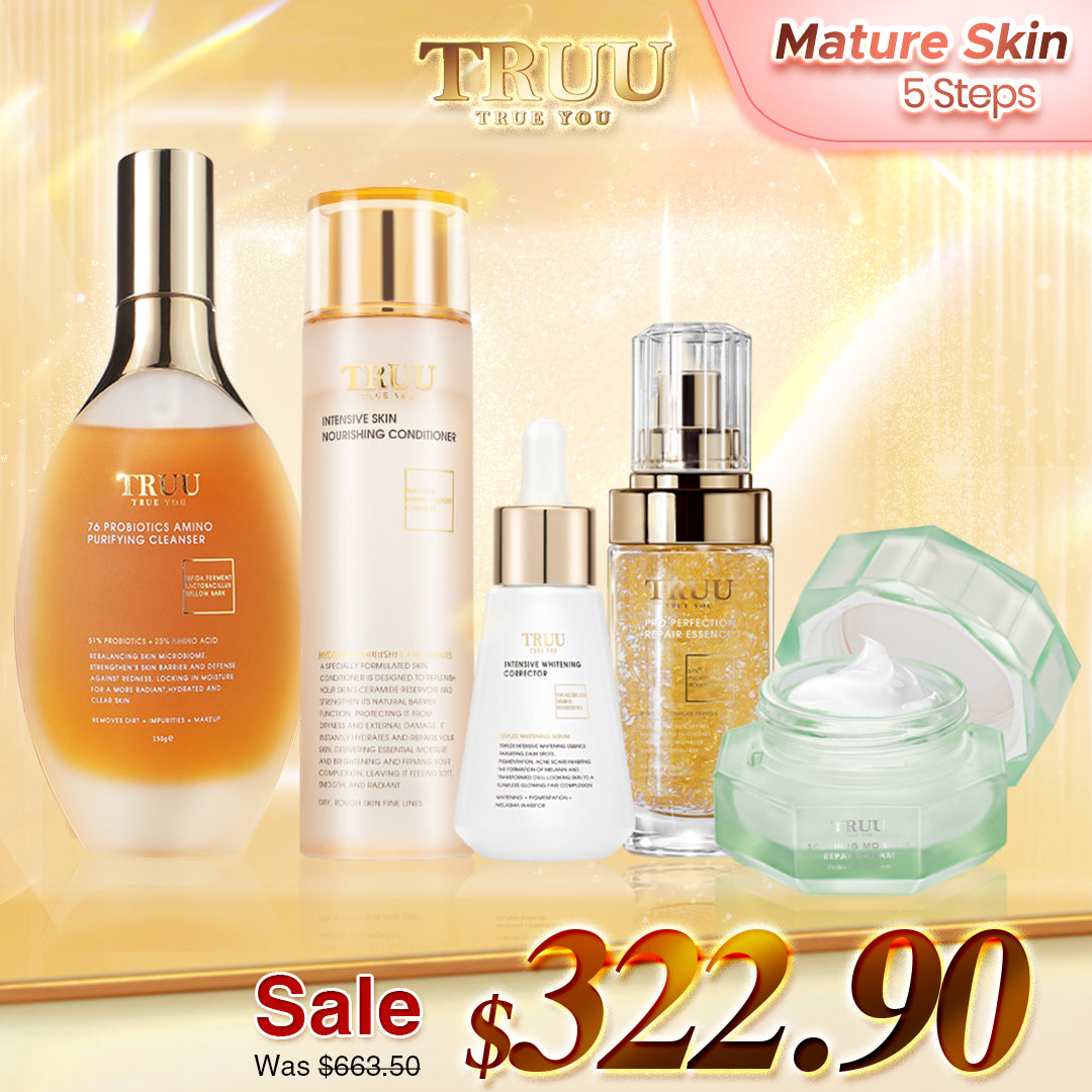 TRUU 76 Cleanser + Repair Essence + Repair Cream