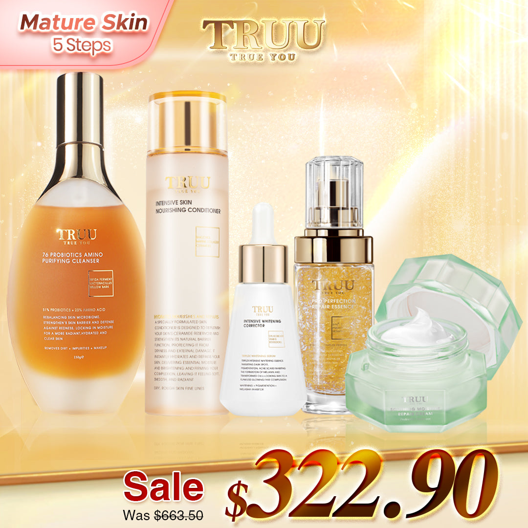 TRUU 76 Cleanser + Repair Essence + Repair Cream