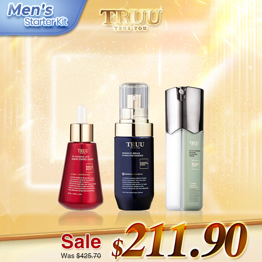 TRUU 76 Cleanser + 2% Bubble Mask + 99 Balancing Cream