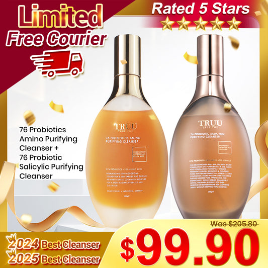 Pencuci Penulen Asid Amino Probiotik TRUU 76 x2