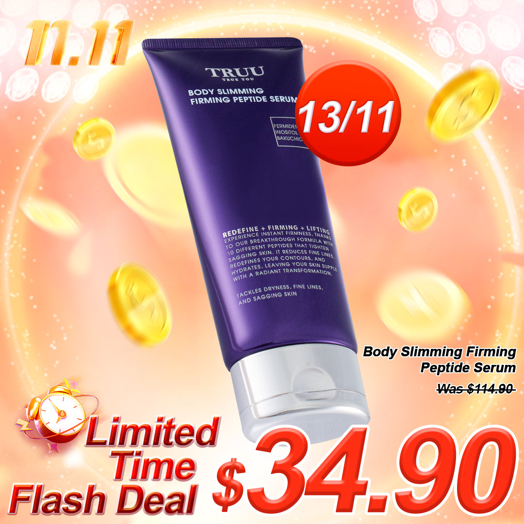 TRUU Body Slimming Firming Peptide Serum | Limited Time Flash Deal