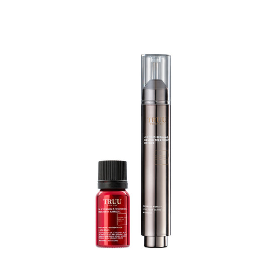 TRUU 24.5 Vitamin C Whitening Treatment Ampoule + 45 Pores Essence