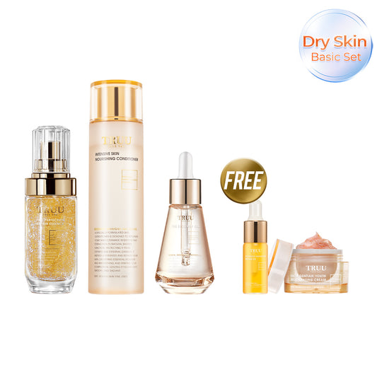 TRUU Intensive Skin Nourishing Conditioner + Repair Essence + The Recovery Oil【FREE】Youth Cream -10g + Intensive Moisture Repair Oil -5g