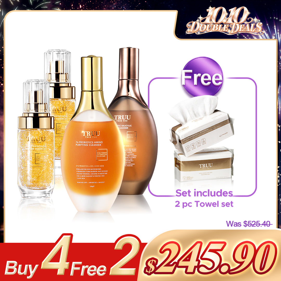 Pencuci TRUU 76 x2 (Pilih Satu) + Pati Pembaikan x2 【PERCUMA】Tuala Pembersih (100 helai) x2