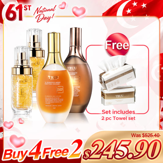 Pencuci TRUU 76 x2 (Pilih Satu) + Pati Pembaikan x2 【PERCUMA】Tuala Pembersih (100 helai) x2