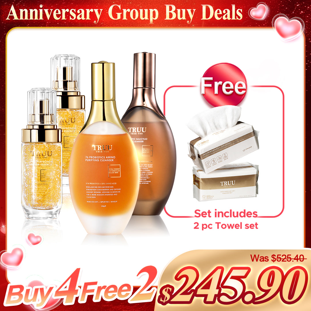 Pencuci TRUU 76 x2 (Pilih Satu) + Pati Pembaikan x2 【PERCUMA】Tuala Pembersih (100 helai) x2