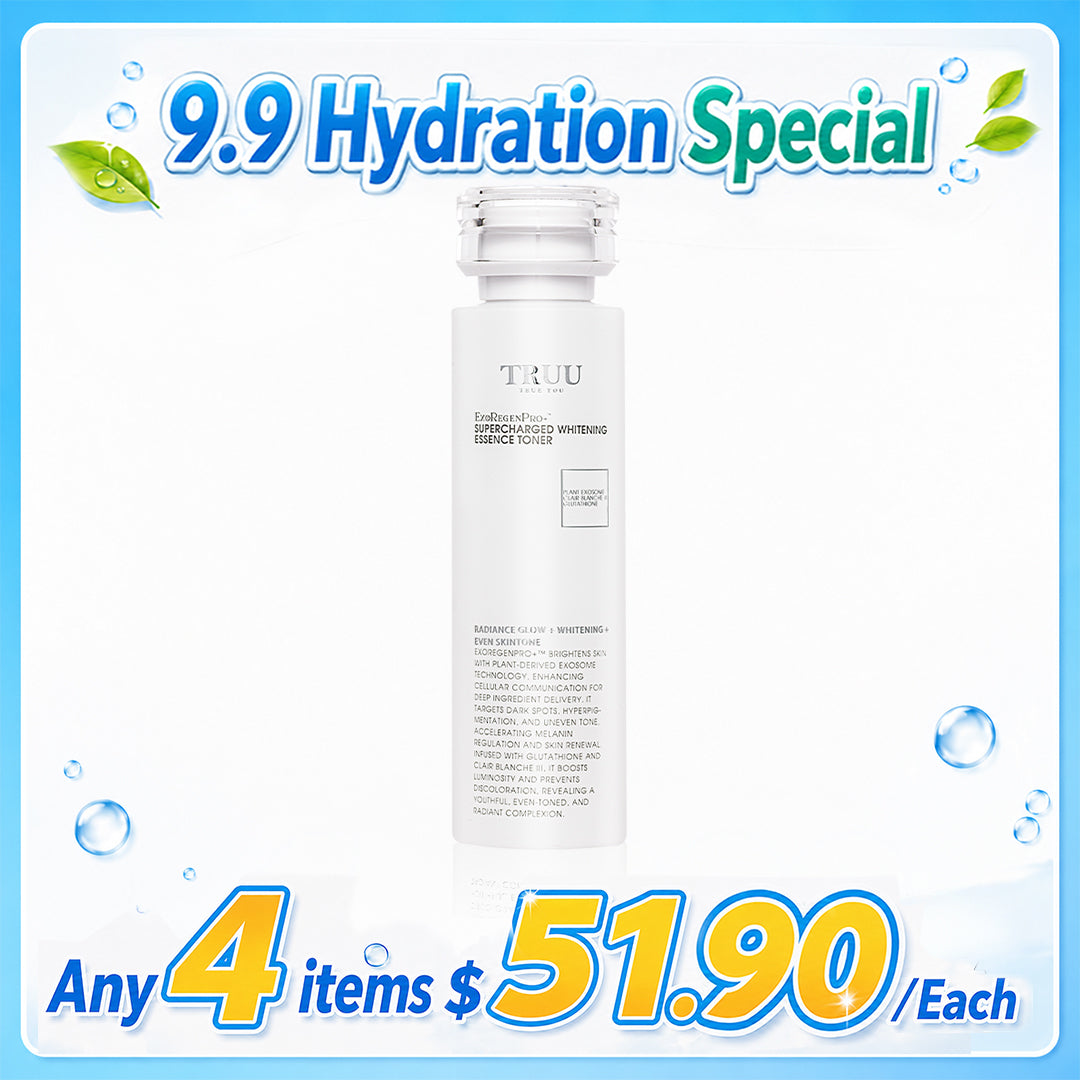 TRUU ExoRegenPro+™ Supercharged Whitening Essence Toner | Any 4 items
