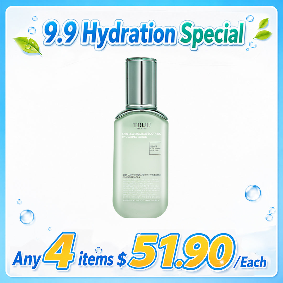 TRUU Skin Resurrection Soothing Hydrating Lotion | Any 4 items