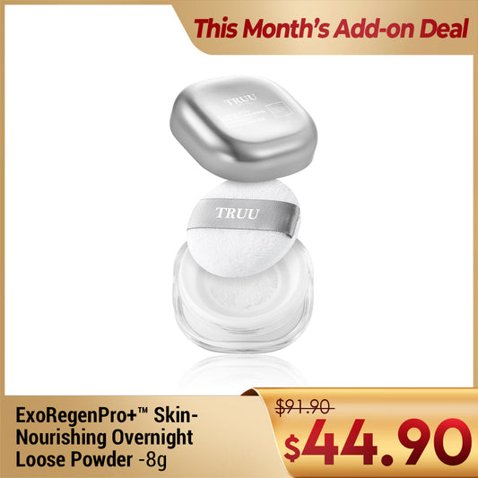 TRUU ExoRegenPro+™ Skin-Nourishing Overnight Loose Powder | Add-on Deal