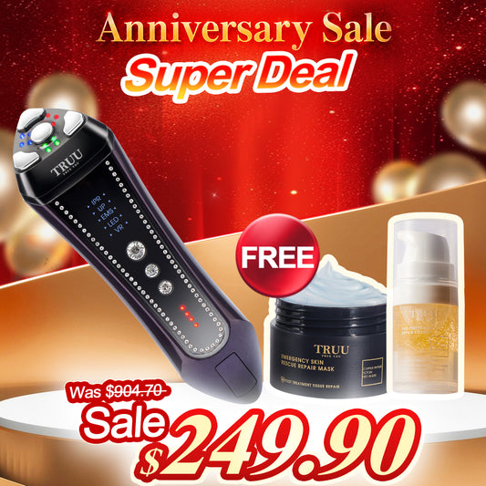 TRUU Firming Lifter x2【PERCUMA】Repair Mask-30g x2 + Repair Essence-10ml x2