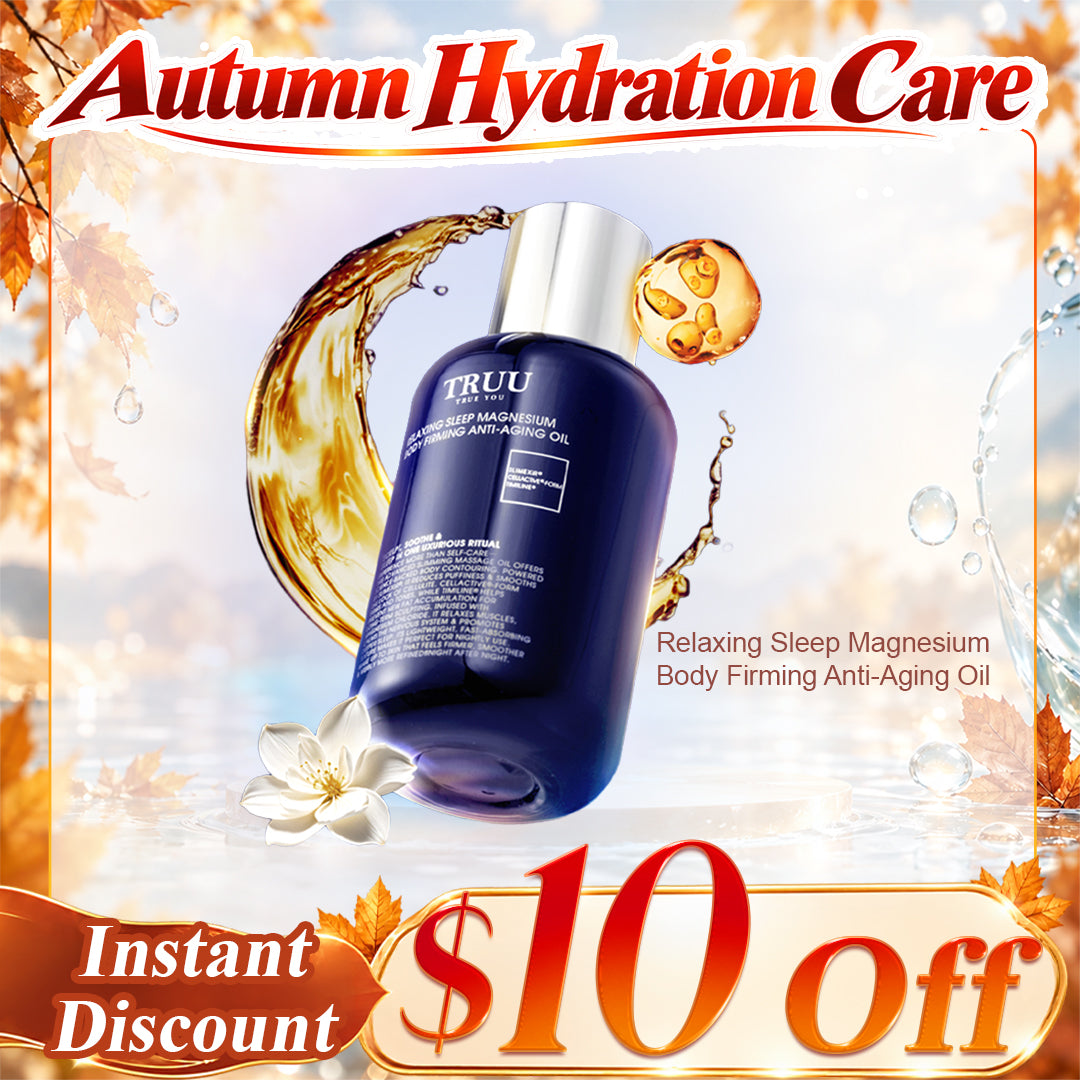 TRUU Relaxing Sleep Magnesium Body Firming Anti-Aging Oil | Instant Discount $10 Off