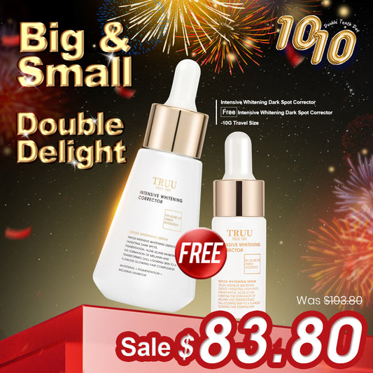 TRUU Intensive Whitening Dark Spot Corrector 30ML【Free】Intensive Whitening Dark Spot Corrector 10ML