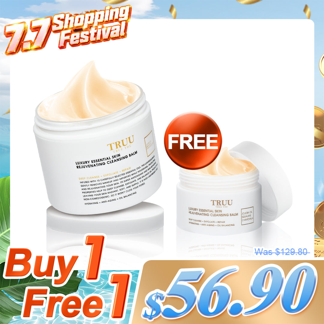 TRUU Luxury Essential Skin Rejuvenating Cleansing Balm【Free】Skin Rejuvenating Cleansing Balm-30ml