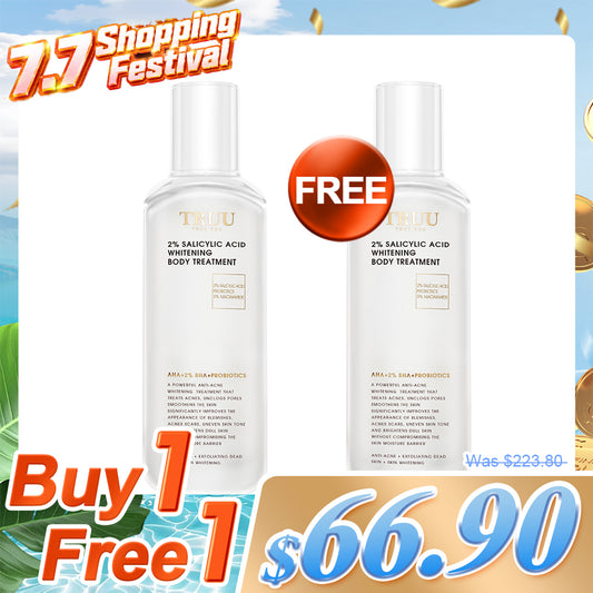 TRUU 2% Salicylic Acid Whitening Body Treatment x2 | Buy 1 Free 1