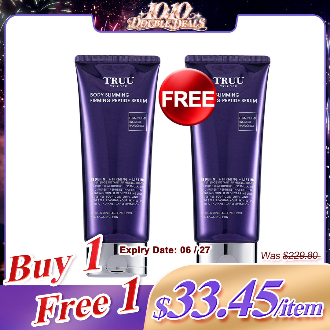 TRUU Body Slimming Firming Peptide Serum x2 | Buy 1 Free 1 (Expiry on 06/27)