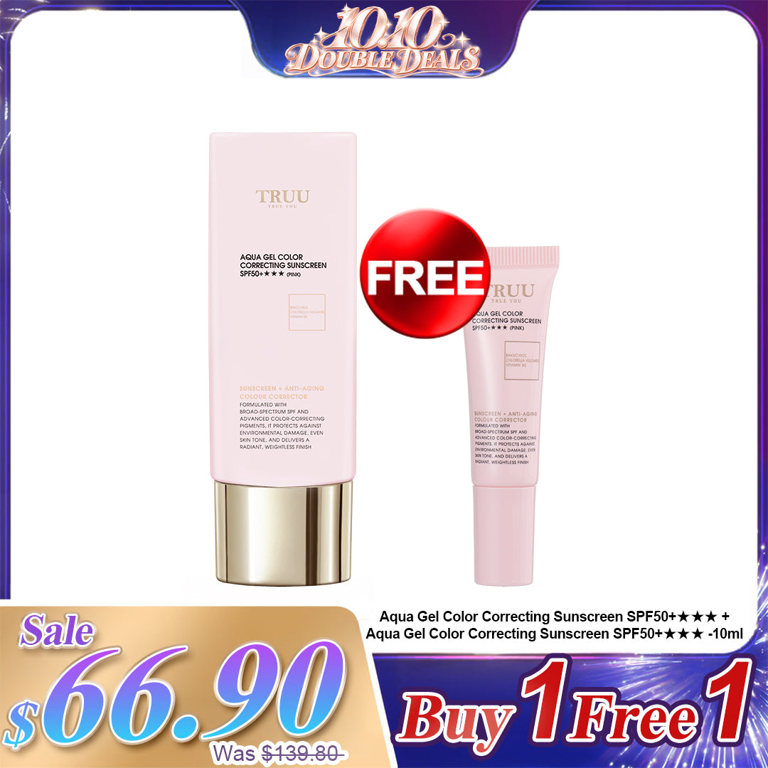 TRUU Color Correcting Sunscreen (Pick one)【Free】Sunscreen -10ml x1