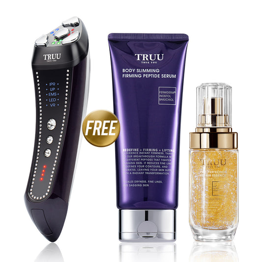 TRUU Age Defying Face Firming Lifter【FREE】Pro Perfection Repair Essence + Body Slimming Firming Peptide Serum